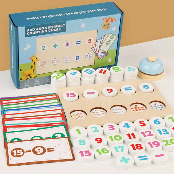 Add & Subtract Counting chess