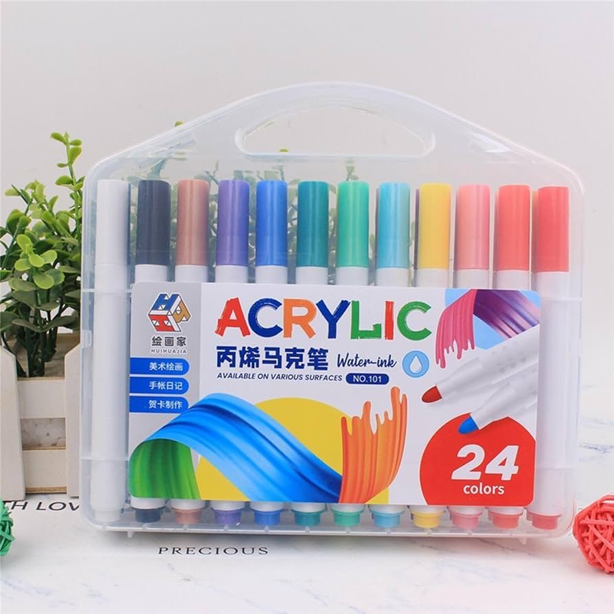 Acrylic marker pen 24 Color
