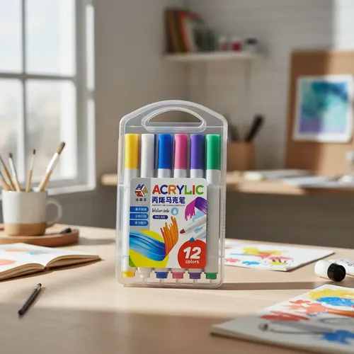 Acrylic marker pen 12 Color