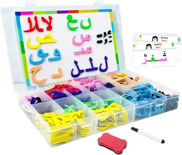 Alphabet Magnetic 190pcs & 30 Cards