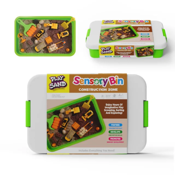 Sensory Bin - Construction