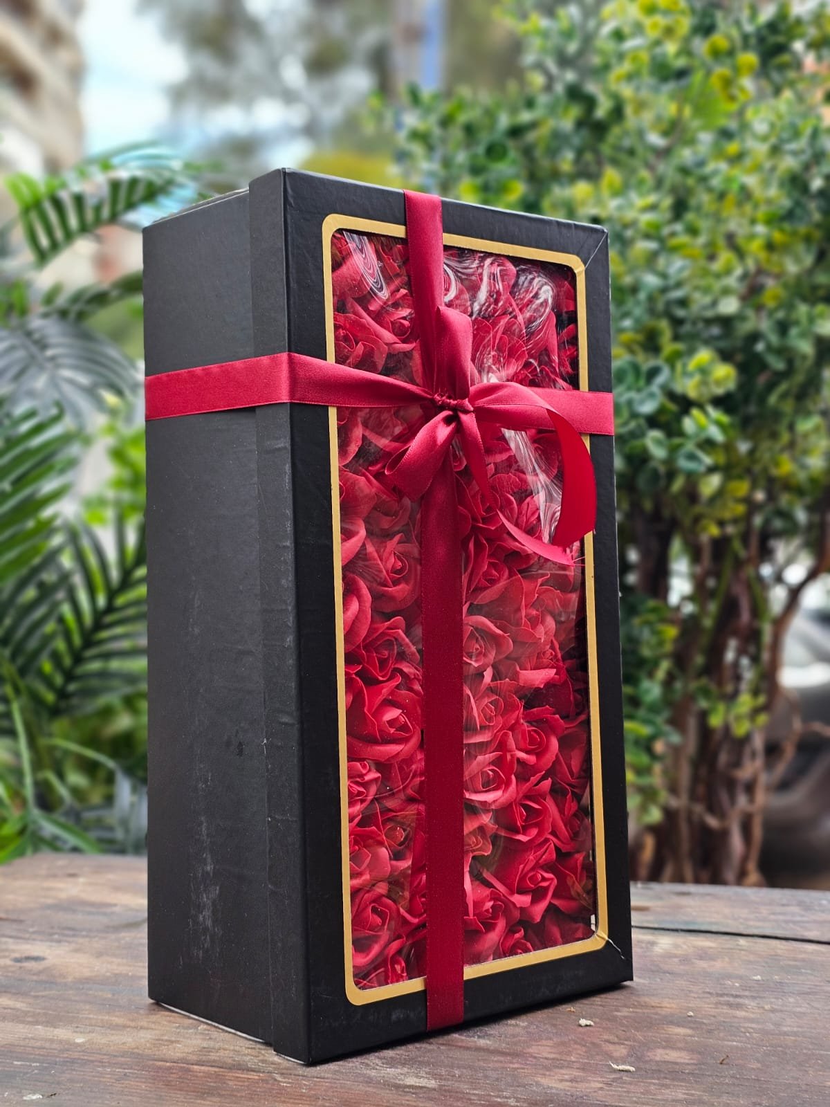 flower box ribon